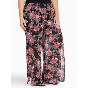 Torrid Floral Palazzo Pants